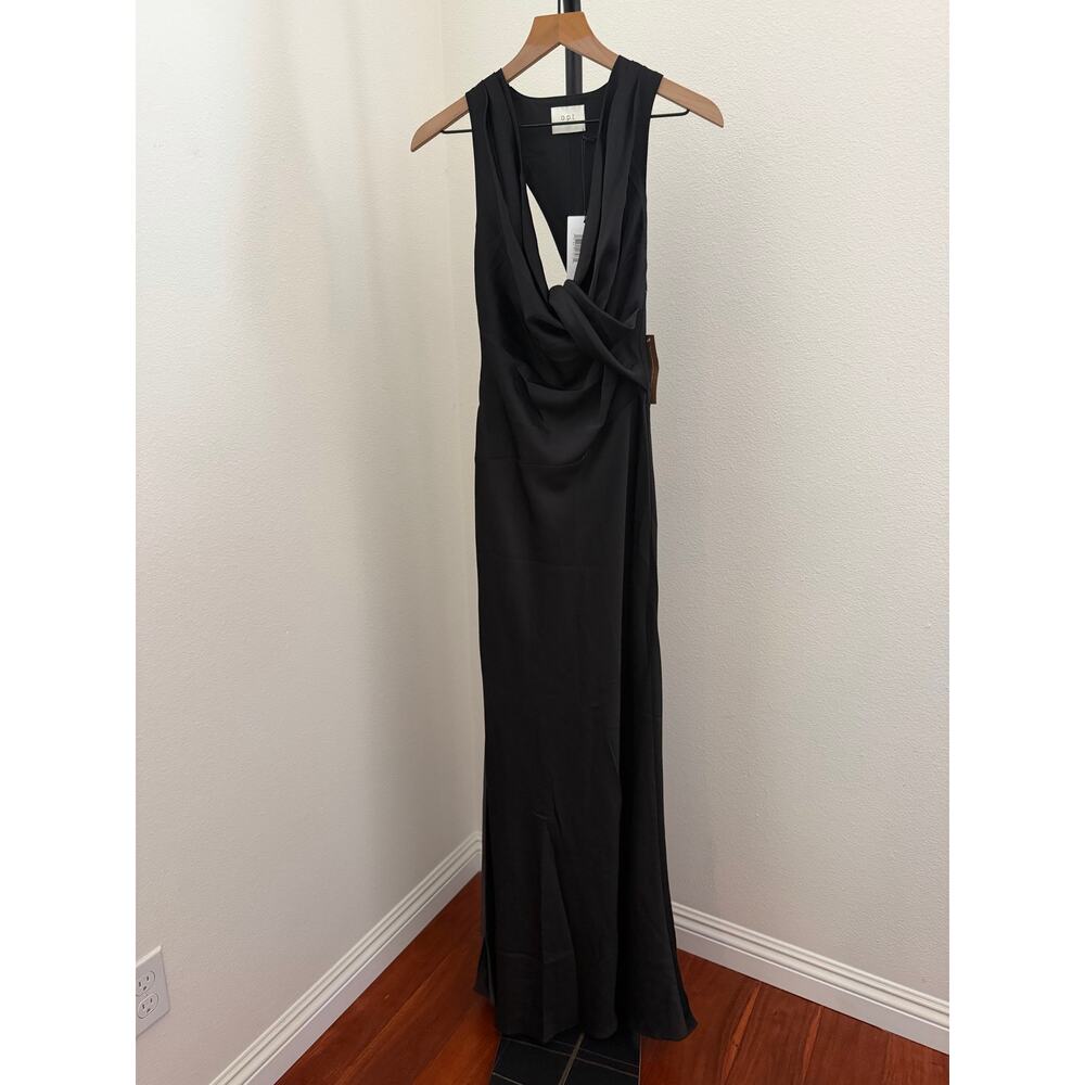 New O.P.T black gown Dress size 2 $245 - Picture 5 of 8
